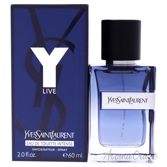 Y Live Intense by Yves Saint Laurent for Men - 2 oz EDT Spray