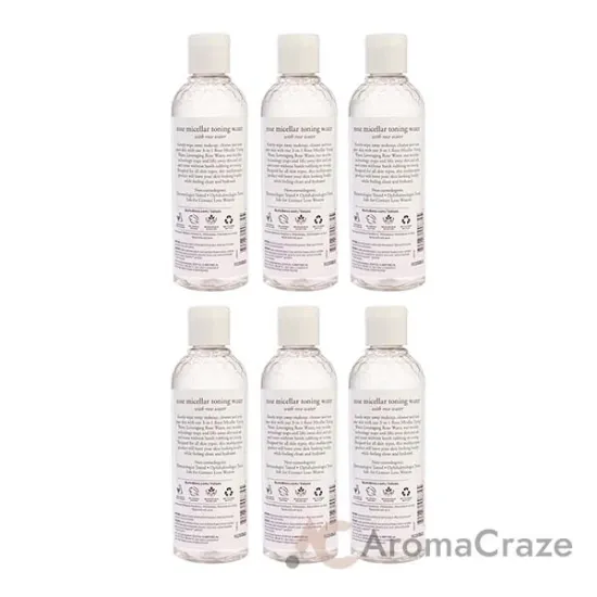 Picture of Rose Micellar Toning Water by Burts Bees for Women - 8 oz Toner - Pack of 6