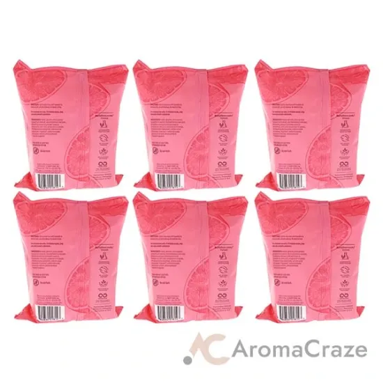 Picture of Facial Cleansing Towelettes - Pink Grapefruit by Burts Bees for Unisex - 30 Count Towelettes - Pack of 6