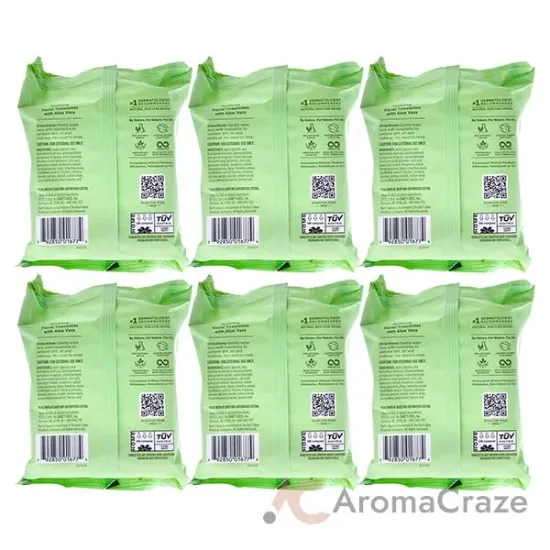 Picture of Facial Cleansing Towelettes Sensitive by Burts Bees for Unisex - 30 Count Towelettes - Pack of 6