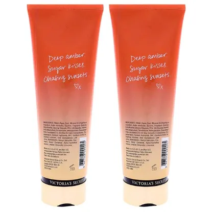 Picture of Amber Romance Fragrance Lotion by Victorias Secret for Women - 8 oz Body Lotion - Pack of 2