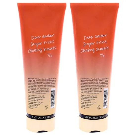 Picture of Amber Romance Fragrance Lotion by Victorias Secret for Women - 8 oz Body Lotion - Pack of 2