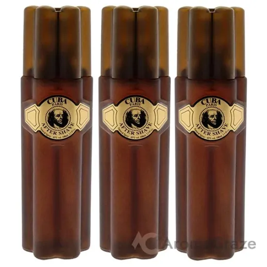 Picture of Cuba Gold by Cuba for Men - 3.3 oz Aftershave - Pack of 3