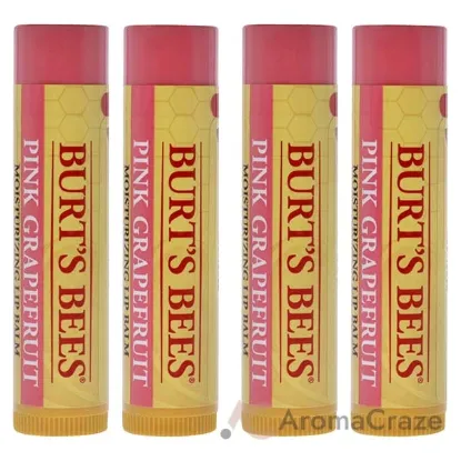Picture of Pink Grapefruit Moisturizing Lip Balm Twin Pack by Burts Bees for Unisex - 2 x 0.15 oz Lip Balm - Pack of 2