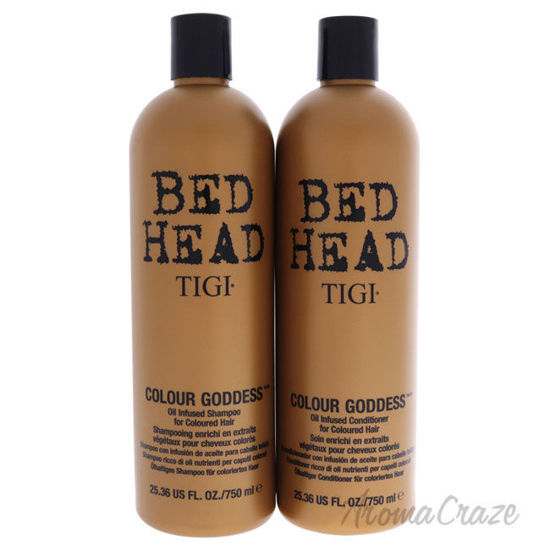 Picture of Bed Head Colour Combat Colour Goddess Kit by TIGI for Unisex - 2 Pc Kit 25.36 oz Shampoo, 25.36 oz Conditioner