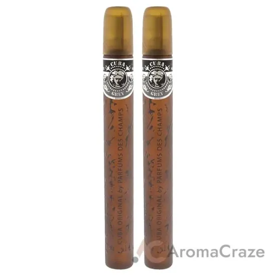 Picture of Cuba Grey by Cuba for Men - 1.17 oz EDT Spray - Pack of 2