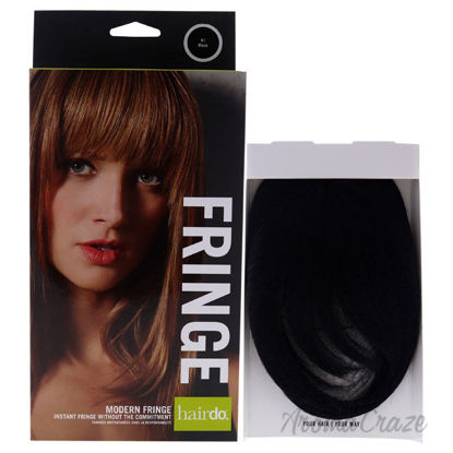 Picture of Modern Fringe Clip In Bang R1 Black by Hairdo for Women 1 Pc Hair Extension