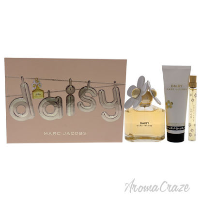 Picture of Daisy by Marc Jacobs for Women 3 Pc Gift Set 3.4oz EDT Spray, 0.33oz EDT Spray, 2.5oz Body Lotion