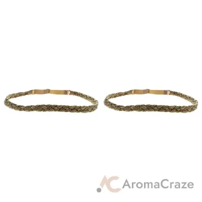 Picture of Pop Double Braid Headband - R22 Swedish Blond by Hairdo for Women - 1 Pc Hair Band - Pack of 2