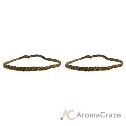 Picture of Pop Double Braid Headband - R25 Ginger Blonde by Hairdo for Women - 1 Pc Hair Band - Pack of 2