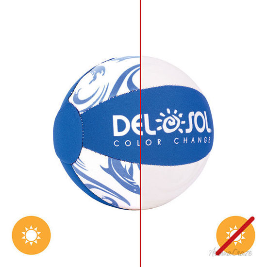 Picture of Mini Beach Ball Blue by DelSol for Unisex 1 Pc Ball