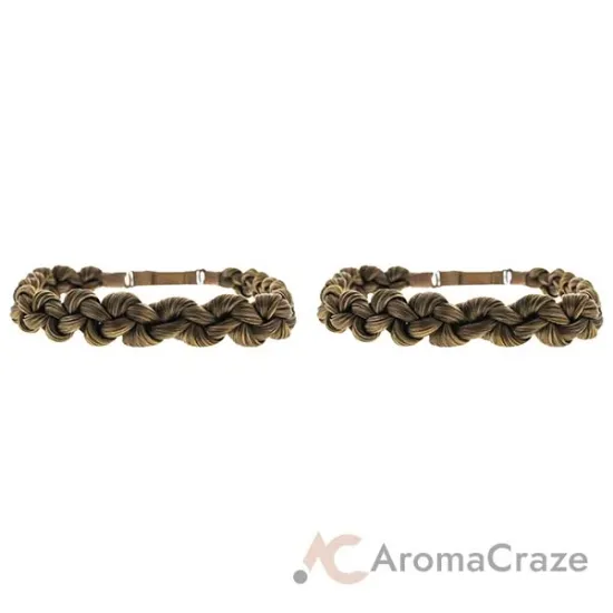 Picture of Pop Thick Braid Headband - R1416T Buttered Toast by Hairdo for Women - 1 Pc Hair Band - Pack of 2