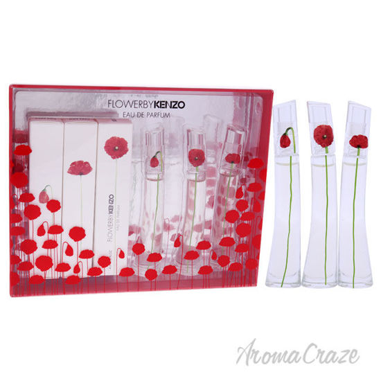 Picture of Flower by Kenzo by Kenzo for Women 3 Pc Mini Gift Set 3 x 0.13oz EDP Spray 