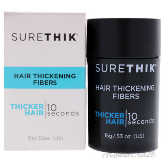 Picture of Hair Thickening Fibers Black by SureThik for Men 0.53 oz Treatment