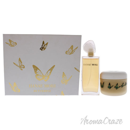 Picture of Hanae Mori Butterfly by Hanae Mori for Women 2 Pc Gift Set 3.4oz EDP Spray, 8.5oz Body Lotion