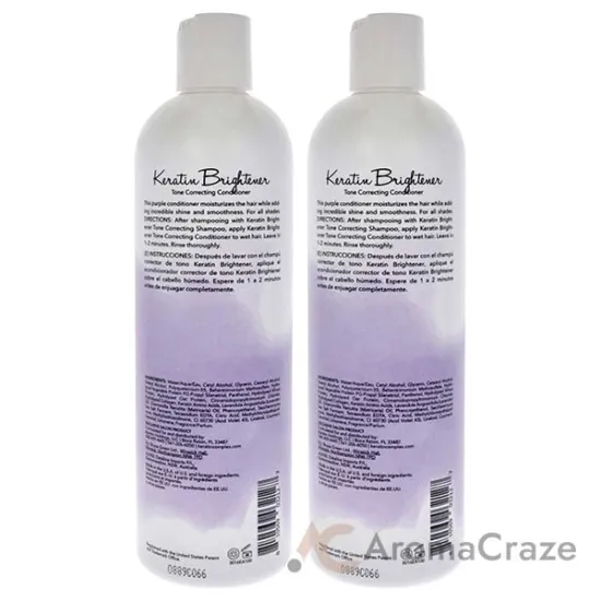 Picture of Keratin Brightener Conditioner by Keratin Perfect for Unisex - 12 oz Conditioner - Pack of 2