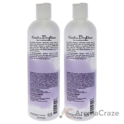 Picture of Keratin Brightener Shampoo by Keratin Perfect for Unisex - 12 oz Shampoo - Pack of 2