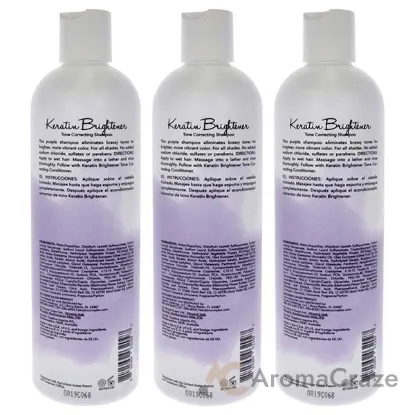 Picture of Keratin Brightener Shampoo by Keratin Perfect for Unisex - 12 oz Shampoo - Pack of 3