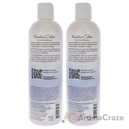 Picture of Keratin Color Shampoo by Keratin Perfect for Unisex - 12 oz Shampoo - Pack of 2