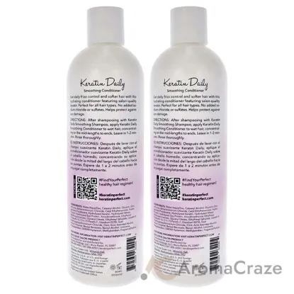 Picture of Keratin Daily Conditioner by Keratin Perfect for Unisex - 12 oz Conditioner - Pack of 2