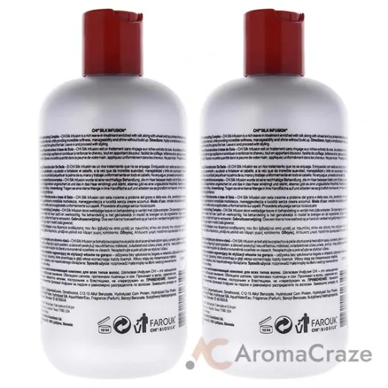 Picture of Silk Infusion Silk Reconstructing Complex by CHI for Unisex - 12 oz Reconstructing Complex - Pack of 2