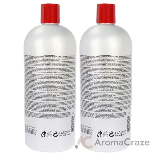 Picture of Moisture Therapy Infra Shampoo by CHI for Unisex - 32 oz Shampoo - Pack of 2