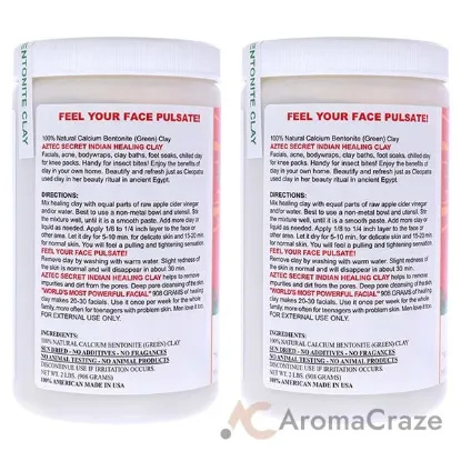 Picture of Indian Healing Clay by Aztec Secret for Unisex - 2 lb Clay - Pack of 2