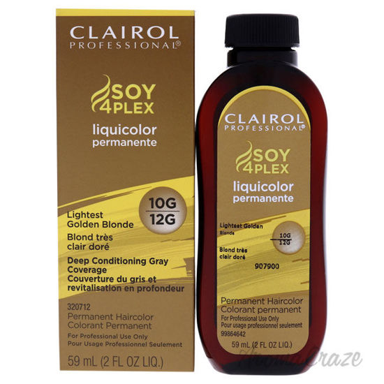 Picture of Professional Liquicolor Permanent Hair Color 10G Lightest Golden Blonde by Clairol for Unisex 2 oz Hair Color