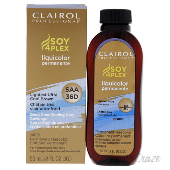 Picture of Professional Liquicolor Permanent Hair Color 36D Lightest Ultra Cool Brown by Clairol for Unisex 2 oz Hair Color