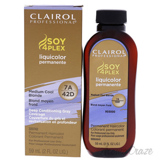 Picture of Professional Liquicolor Permanent Hair Color 42D Medium Cool Blonde by Clairol for Unisex 2 oz Hair Color