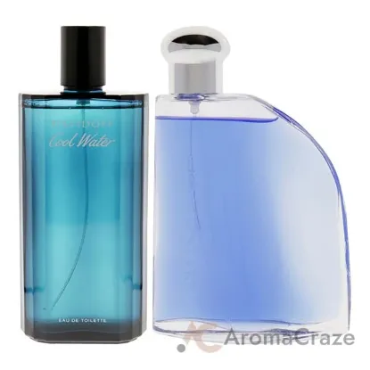 Picture of Cool Water and Nautica Blue Kit by Various Designers for Men - 2 Pc Kit 6.7oz EDT Spray, 3.4 oz EDT Spray
