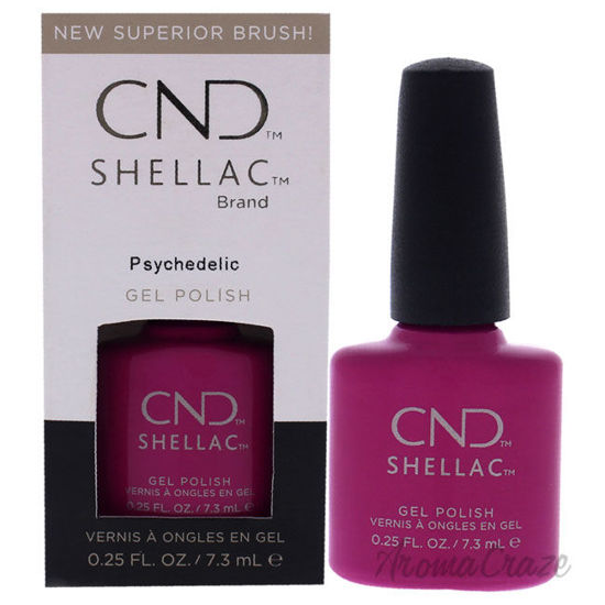 Picture of Shellac Nail Color Psychedelic by CND for Women 0.25 oz Nail Polish