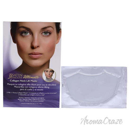 Picture of Ultimate Collagen Neck Lift Mask by Satin Smooth for Women 3 Pc Mask
