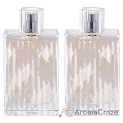 Picture of Burberry Brit by Burberry for Women - 3.3 oz EDT Spray - Pack of 2