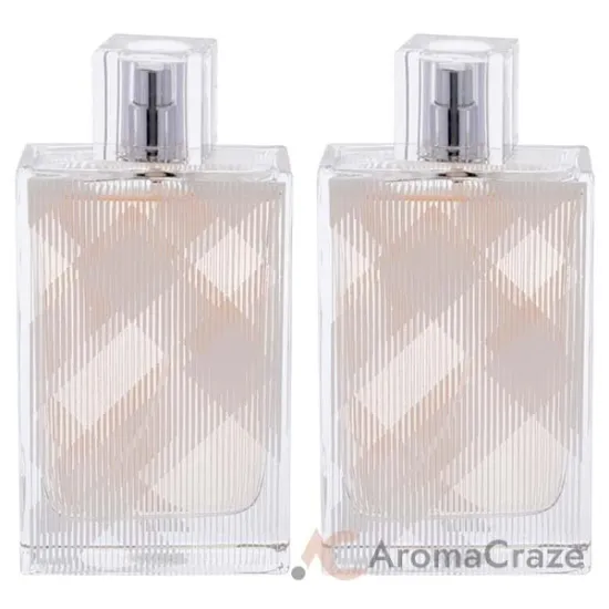 Picture of Burberry Brit by Burberry for Women - 3.3 oz EDT Spray - Pack of 2