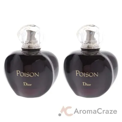 Picture of Poison by Christian Dior for Women - 1.7 oz EDT Spray - Pack of 2