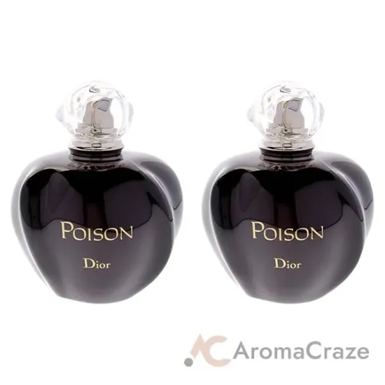 Picture of Poison by Christian Dior for Women - 3.4 oz EDT Spray - Pack of 2