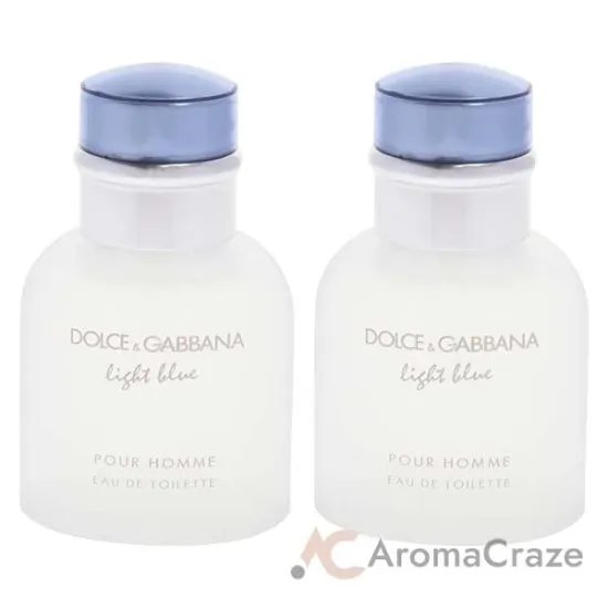 Picture of Light Blue by Dolce and Gabbana for Men - 1.3 oz EDT Spray - Pack of 2