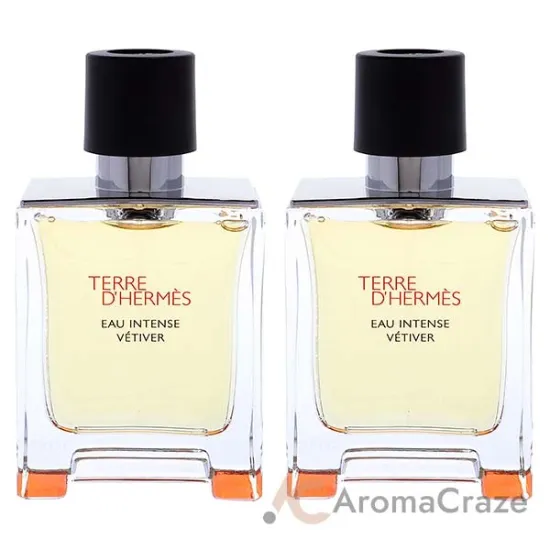 Picture of Terre DHermes Eau Intense Vetiver by Hermes for Men - 1.6 oz EDP Spray - Pack of 2