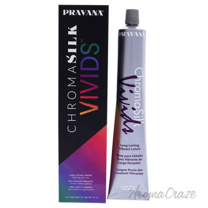 Picture of ChromaSilk Vivids Black by Pravana for Unisex 3 oz Hair Color