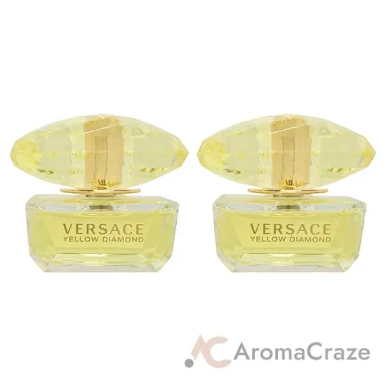 Picture of Versace Yellow Diamond by Versace for Women - 1.7 oz EDT Spray - Pack of 2