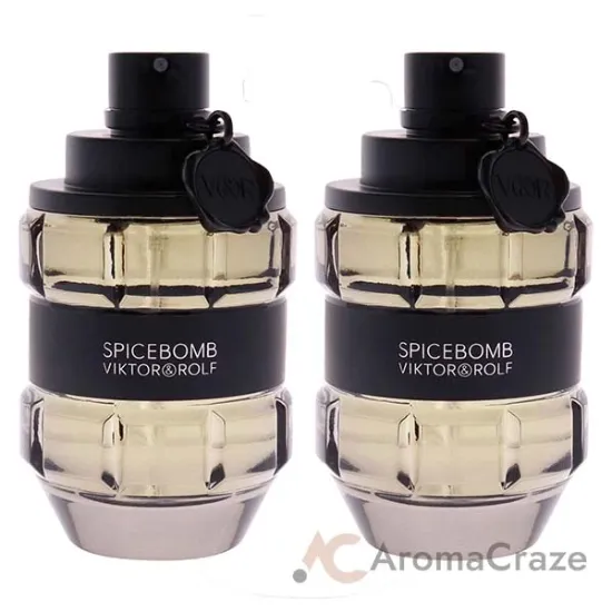 Picture of Spicebomb by Viktor and Rolf for Men - 3.04 oz EDT Spray - Pack of 2
