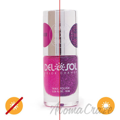 Picture of Color Changing Nail Polish Sunshine and Smiles by DelSol for Women 0.34 oz Nail Polish