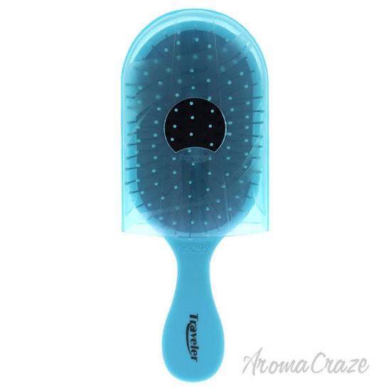 Picture of Traveler Detangling Brush Soft Green by NuWay 4Hair for Unisex 1 Pc Hair Brush