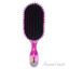 Picture of Vanity Detangling Brush Pink Flower by NuWay 4Hair for Unisex 1 Pc Hair Brush