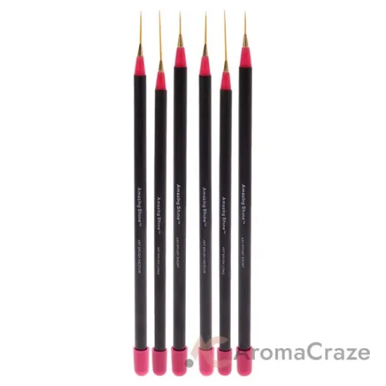 Picture of Amazing Shine Professional 3 Piece Nail Art Brush Set by Amazing Shine for Women - 3 Pc Nail Art - Pack of 2