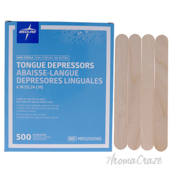 Picture of Tongue Depressors No Sterile by Medline for Unisex 500 Pc Depressors