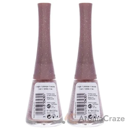 Picture of 1 Seconde - 43 Halo De Rose by Bourjois for Women - 0.3 oz Nail Polish - Pack of 2