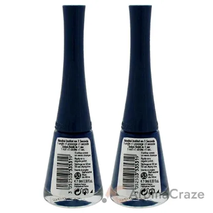 Picture of 1 Seconde - 53 Blue de Nime by Bourjois for Women - 0.3 oz Nail Polish - Pack of 2