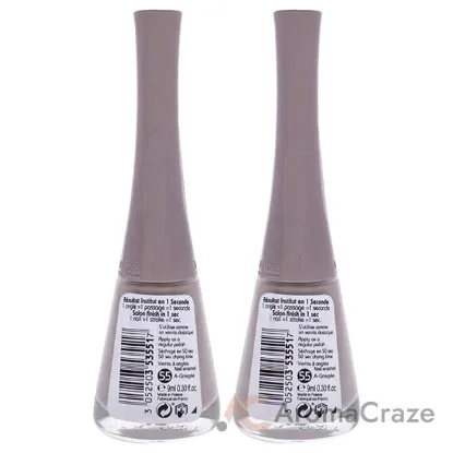 Picture of 1 Seconde - 55 A-Greigee by Bourjois for Women - 0.3 oz Nail Polish - Pack of 2